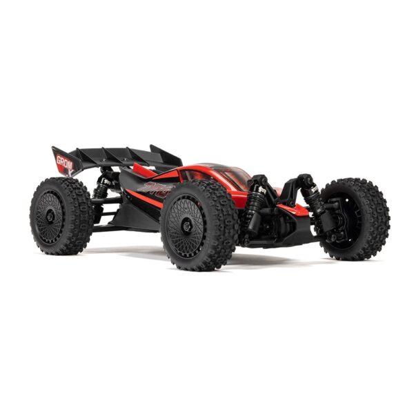 Arrma ARA2306ST1 1/18 TYPHON GROM 223S BLX 4X4 Buggy (with Batt/Charger) Red - Image 2