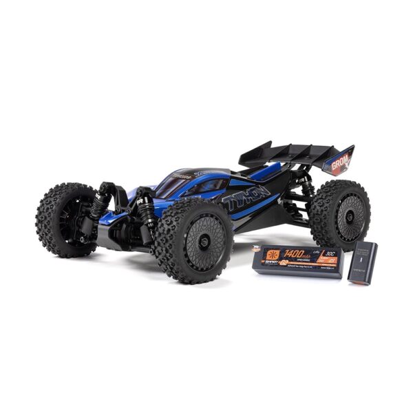 Arrma ARA2306ST2 1/18 TYPHON GROM 223S BLX 4X4 Buggy (with Batt/Charger) Blue