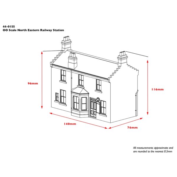 Bachmann 44-0155 Scenecraft OO Gauge North Eastern Railway Station - Image 2