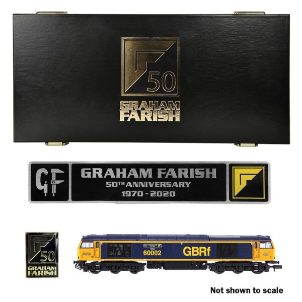 Graham Farish 371-364SF Class 60 Graham Farish 50th Anniversary Collectors Pack SOUND FITTED - Image 5