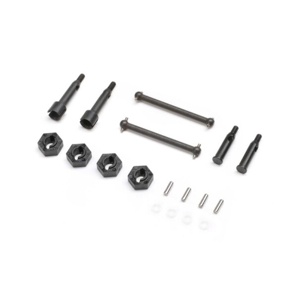 Losi LOS-1764 Drive Shafts, Axles, Wheel Hexes: Micro-B