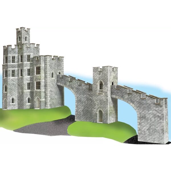 Metcalfe PO296 00/H0 SCALE CASTLE WALL BRIDGE - Image 2