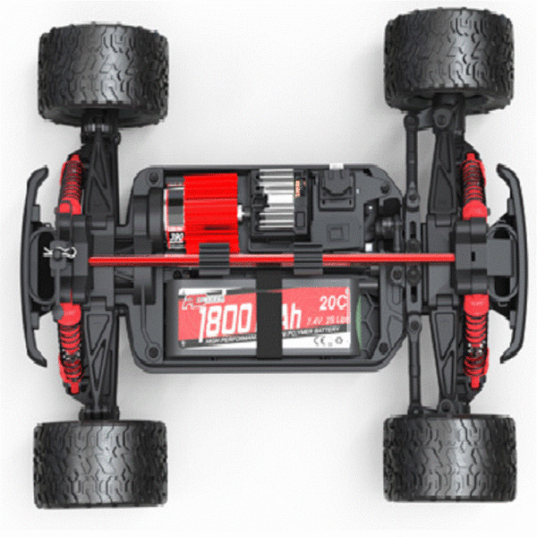 PD Racing PD304T 1/16 Radio Control TR16II Brushed Truggy - Image 6