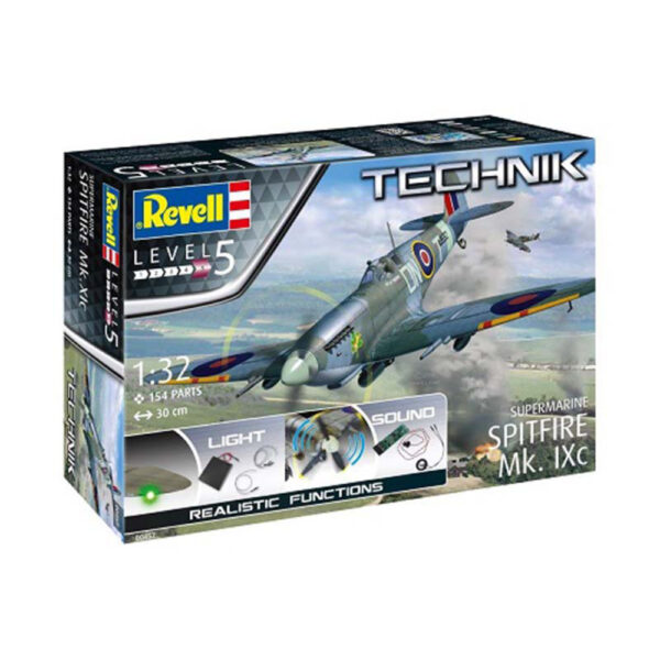 Revell R00457 1/32 Supermarine Spitfire Mk.IXc – Technik