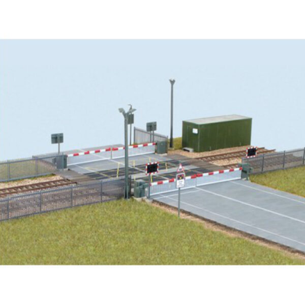 Wills Kit SSM318 OO/HO Gauge Modern Level Crossing