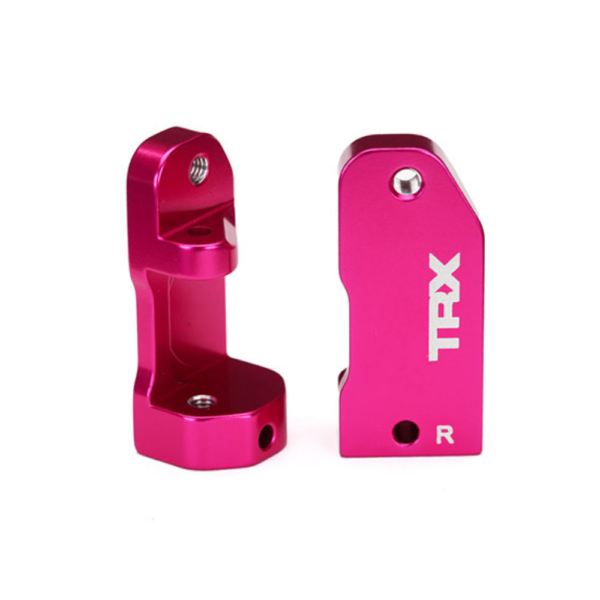 Traxxas TRX3632P Aluminium Caster Blocks 30 Degree (Pink)