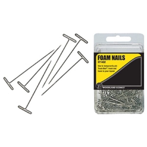 Woodland Scenics WST1432 Foam Nails (x75)