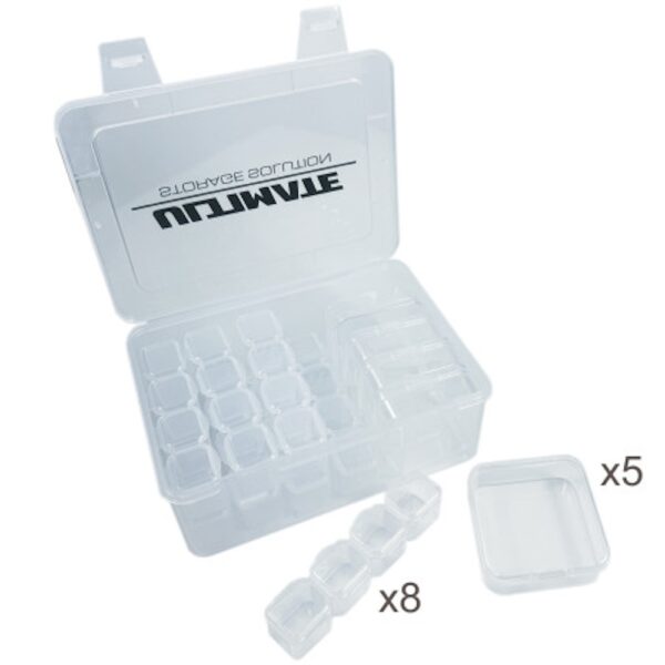 Ultimate Racing UR8840-S Plastic Box W/ 5 Med & 32 Small Inner Boxes - Image 3