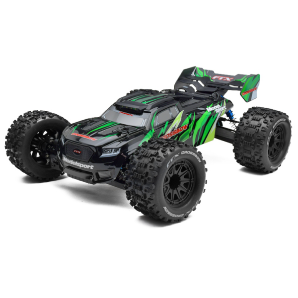 FTX5490GN CROSSBOW 1/10 BRUSHLESS TRUGGY TRUCK RTR - GREEN