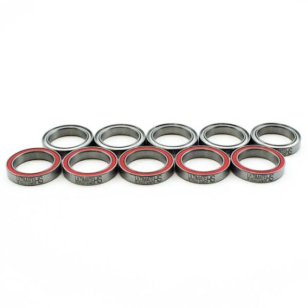 Ultimate Racing UR7804 15x21x4mm "HS" Rubber Sealed Bearing Set (10pcs.)