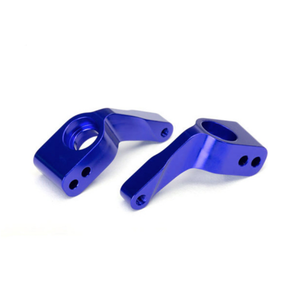 Traxxas TRX3652A Aluminium Stub Axle Carriers (Blue)