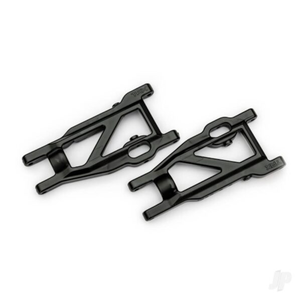 Traxxas TRX3655-BLK Suspension arms, black, front/rear (left right), heavy duty (2)