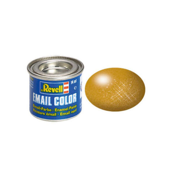 Revell 32192 Metallic Brass Email Colour Enamel 14ml