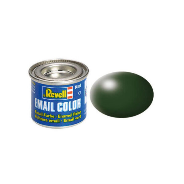 Revell 32363 Silk Dark Green Email Colour Enamel 14ml