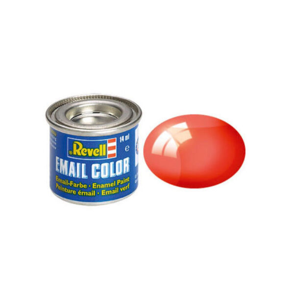 Revell 32731 Clear Red Email Colour Enamel 14ml