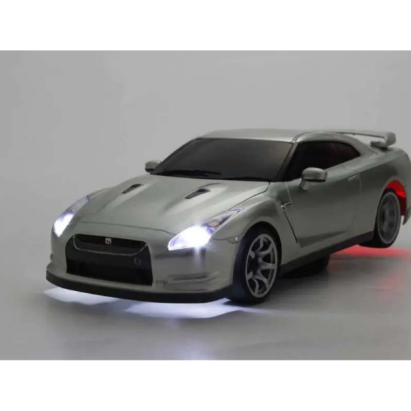 Kyosho 66608A First Mini-Z 1:28 Nissan GT-R R35 Silver - Image 4