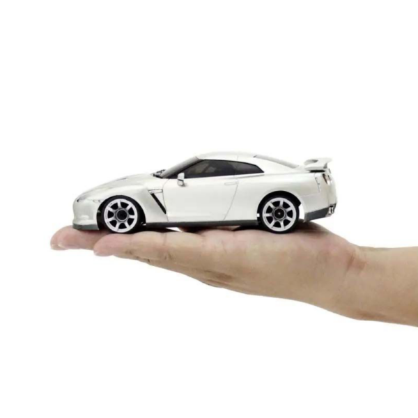 Kyosho 66608A First Mini-Z 1:28 Nissan GT-R R35 Silver - Image 6