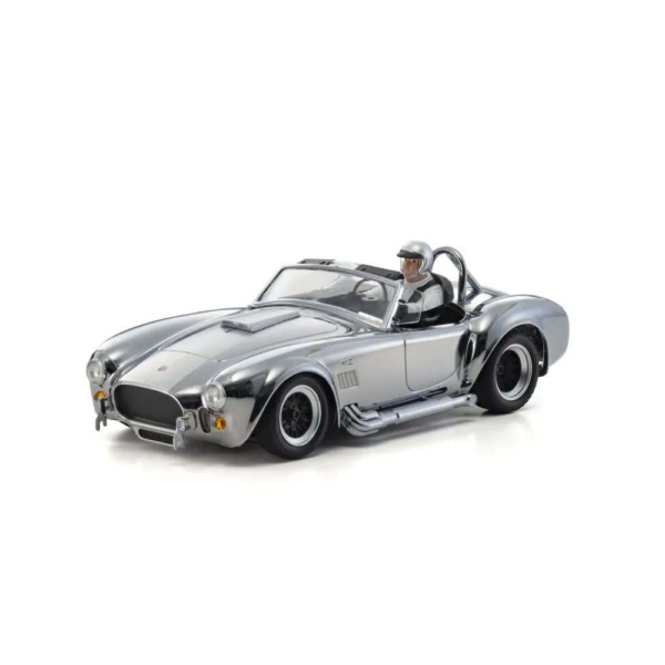 Kyosho 66610C First Mini-Z 1:28 Shelby Cobra 427 S/C Chrome - Image 2