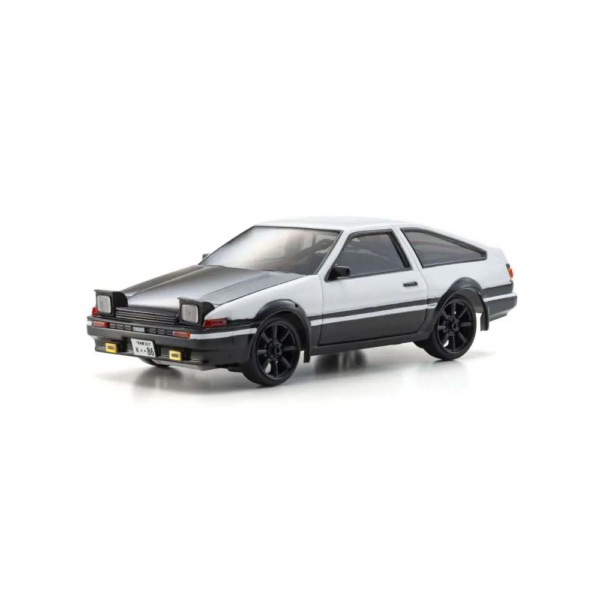 Kyosho 66612A First Mini-Z 1:28 Toyota Sprinter Trueno AE86 WH/BK - Image 2