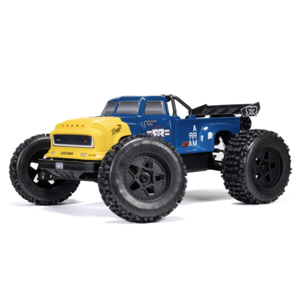 Arrma ARA8611V6T2 1/8 NOTORIOUS 6S V6 4X4 BLX Stunt Truck RTR Blue