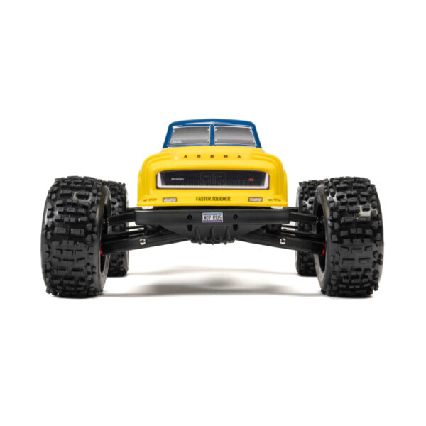 Arrma ARA8611V6T2 1/8 NOTORIOUS 6S V6 4X4 BLX Stunt Truck RTR Blue - Image 3