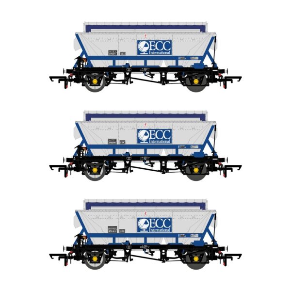 Accurascale ACC2522  OO Gauge CDA China Clay - ECC Blue - Pack B