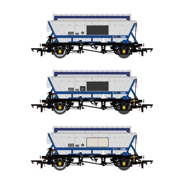 Accurascale ACC2529 OO Gauge CDA China Clay - ECC Blue Debranded - Pack H