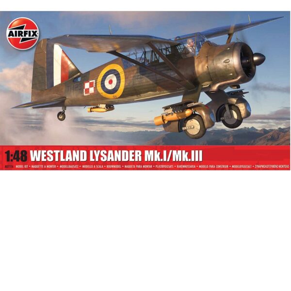 Airfix A07116 Westland Lysander Mk.I/Mk.III