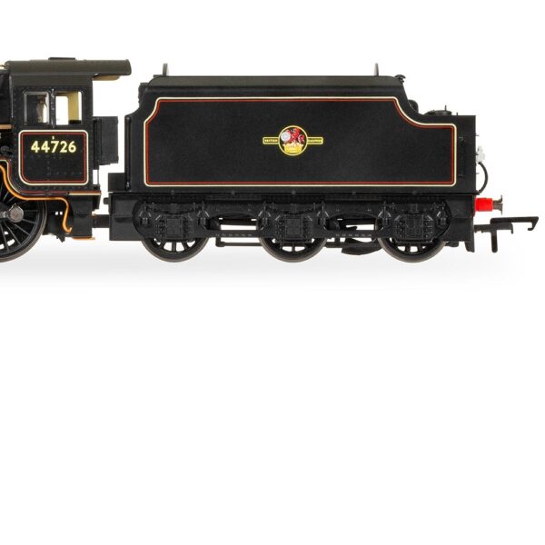 Hornby R30225SS BR, Stanier 5MT 'Black 5', 4-6-0, 44726 With Steam Generator - Era 5 - Image 4