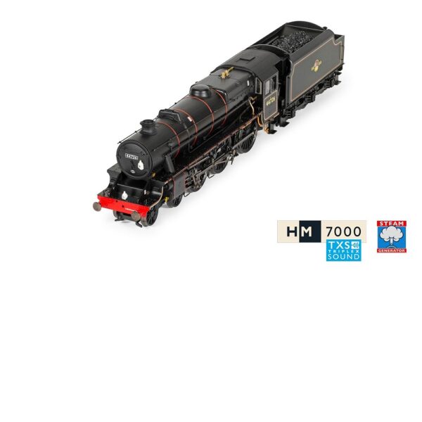 Hornby R30225SS BR, Stanier 5MT 'Black 5', 4-6-0, 44726 With Steam Generator - Era 5 - Image 5