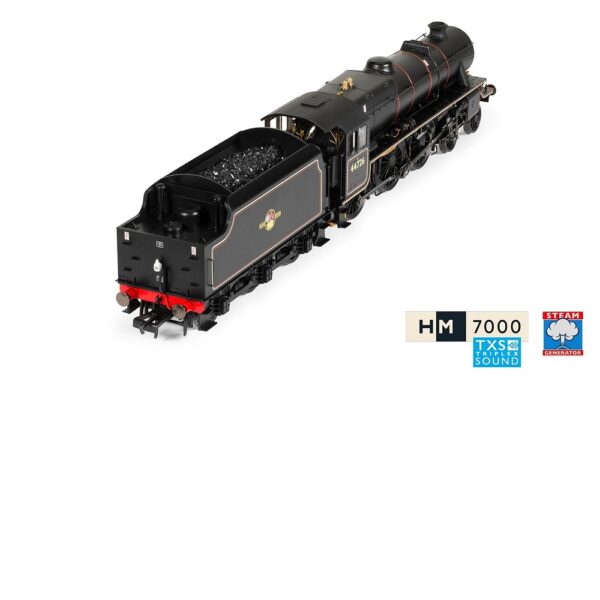 Hornby R30225SS BR, Stanier 5MT 'Black 5', 4-6-0, 44726 With Steam Generator - Era 5 - Image 6