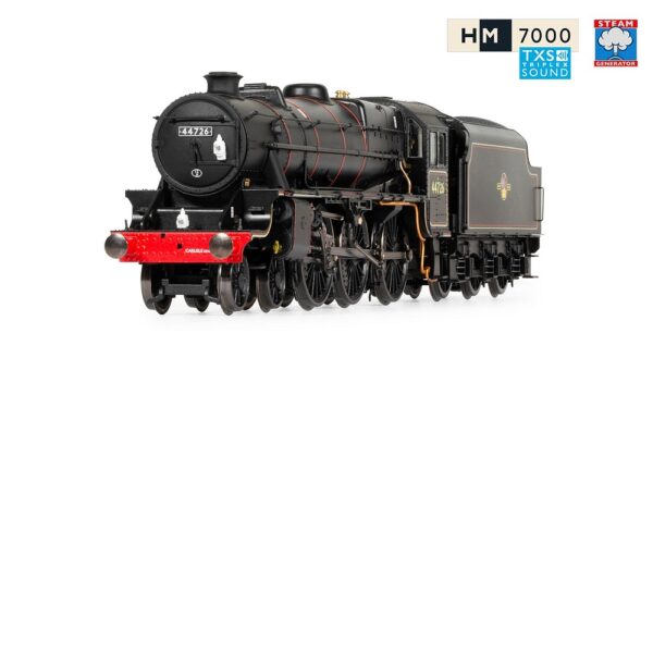 Hornby R30225SS BR, Stanier 5MT 'Black 5', 4-6-0, 44726 With Steam Generator - Era 5 - Image 7