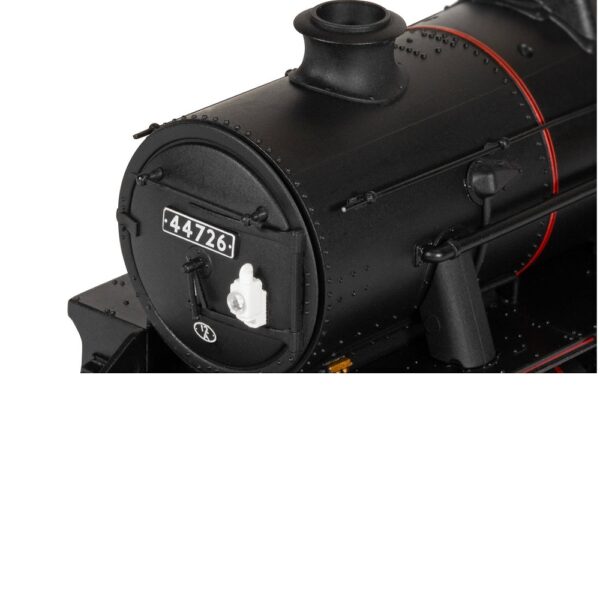 Hornby R30225SS BR, Stanier 5MT 'Black 5', 4-6-0, 44726 With Steam Generator - Era 5 - Image 8