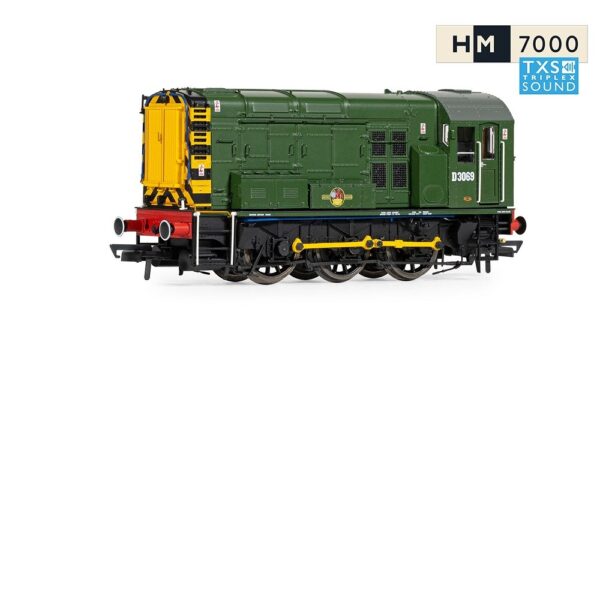 Hornby R30301TXS BR, Class 08, 0-6-0, D3069 - Era 5 (Sound Fitted)