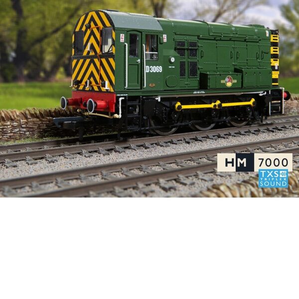 Hornby R30301TXS BR, Class 08, 0-6-0, D3069 - Era 5 (Sound Fitted) - Image 8