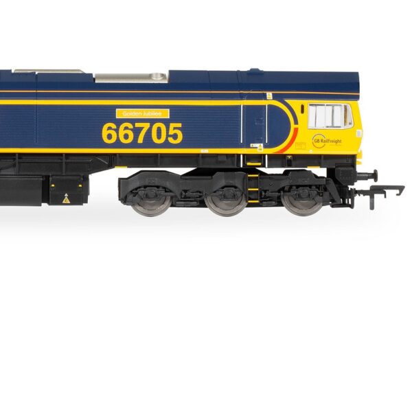 Hornby R30334 GBRf, Class 66, Co-Co, 66705 'Golden Jubilee' - Era 11 - Image 3