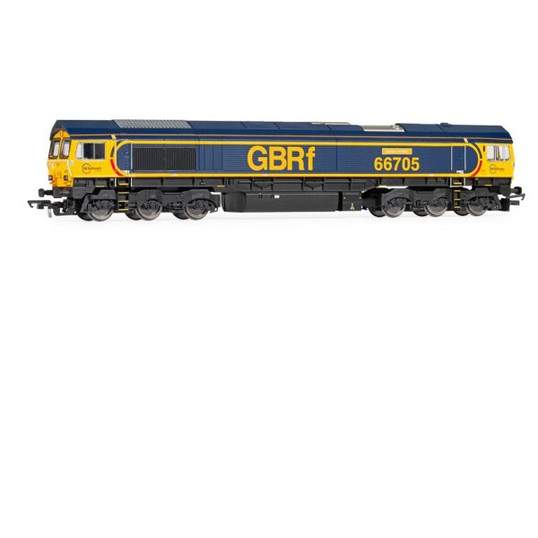 Hornby R30334 GBRf, Class 66, Co-Co, 66705 'Golden Jubilee' - Era 11