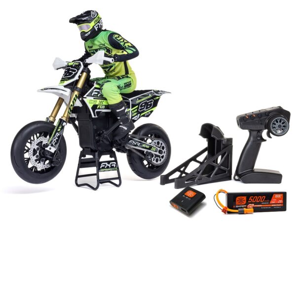 LOSI LOS-2310 1/4 Promoto-SM FXR Supermoto Motorcycle RTR (Batt & Charger)