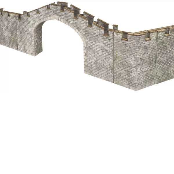 Metcalfe PN196 N Scale Castle Wall Bridge - Image 2