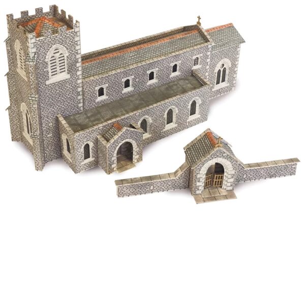 Metcalfe PN926 N Scale Parish Church