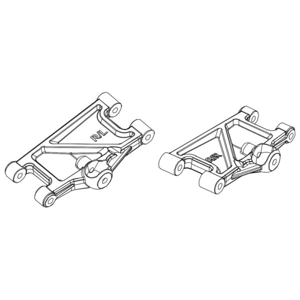 PD Racing PD861-013 Rr. Lower Suspension Arm 2PCS