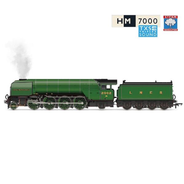 Hornby R30350SS LNER, P2 Class, 2-8-2, 2002 'Earl Marischal' With Steam Generator and extra smoke deflectors - Era 3