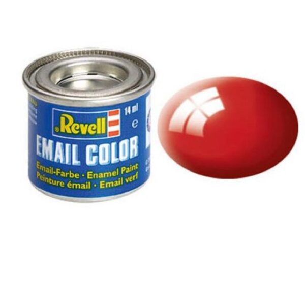 Revell 32131 Gloss Fiery Red (RAL 3000) Email Color - 14ml