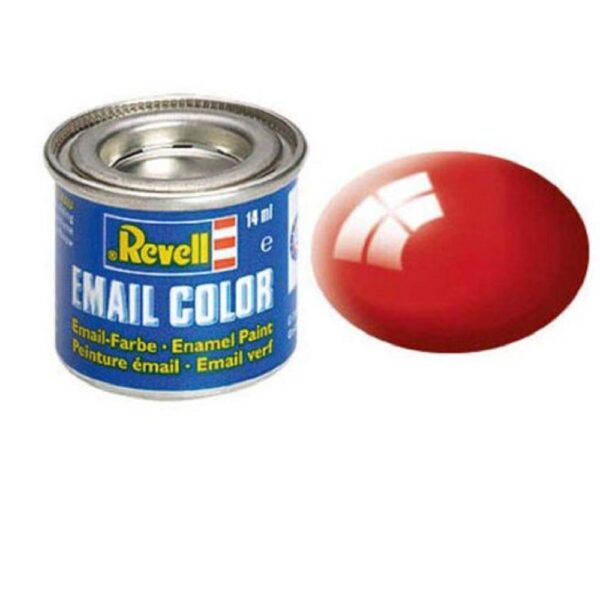 Revell 32134 Gloss Italian Red Email Color Enamel - 14ml