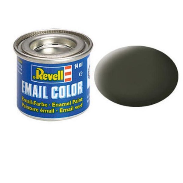 Revell 32142 Matt Olive Yellow Email Color Enamel - 14ml