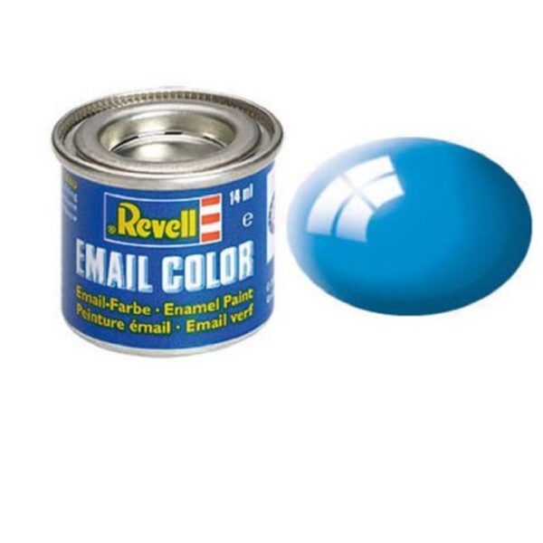 Revell 32150 Gloss Light Blue (RAL 5012) Email Color  - 14ml