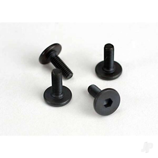 Traxxas TRX4859 Screws, 3x10mm flat-head machine (hex drive) (4 pcs)