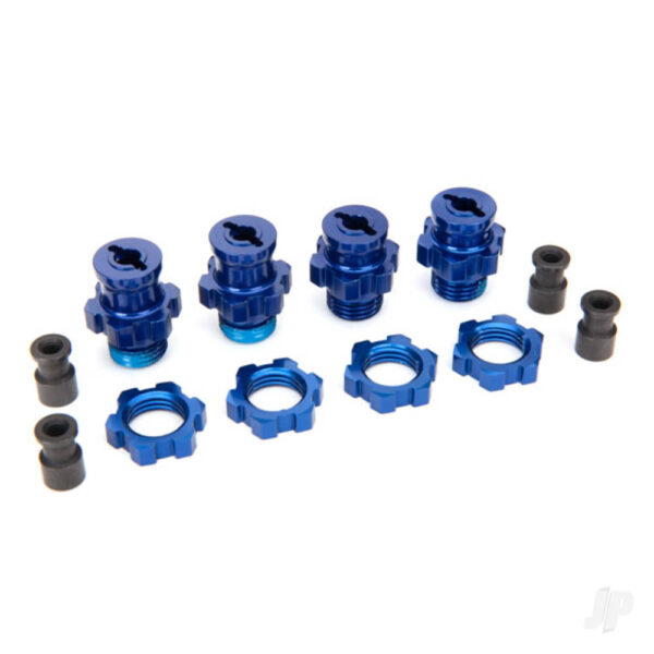 Traxxas TRX5853X Splined wheel Hub & wheel nut Set (4 pcs)