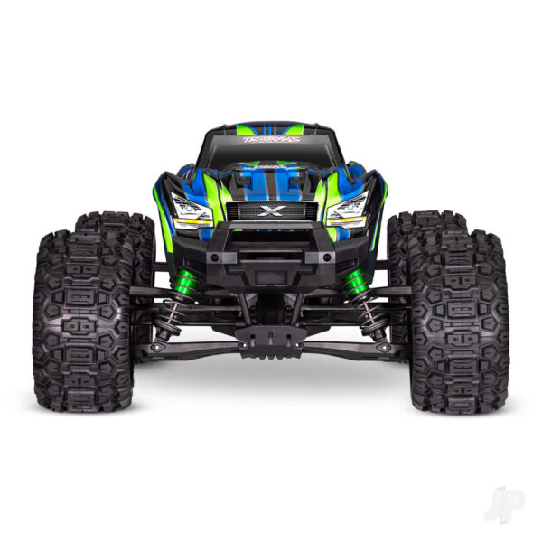 Traxxas TRX77096-4-GRN X-Maxx Belted 1:6 8S 4WD Electric Monster Truck, Green - Image 3