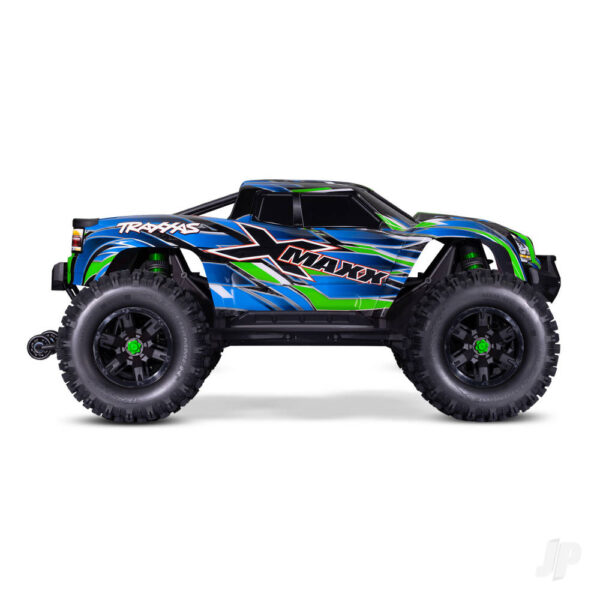 Traxxas TRX77096-4-GRN X-Maxx Belted 1:6 8S 4WD Electric Monster Truck, Green - Image 2